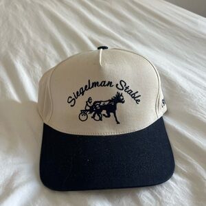 Siegelman Stables Hat (Navy&White)